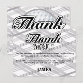 Golf, Plaid Merci Cartes (Devant / Derrière)