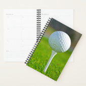 Golf Planner Golf Player Coach Golfeur (Devant avec enveloppe)