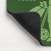 GOLF PLAYER aangepast mousepad Muismat (Hoek)