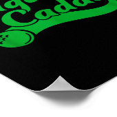 Golf Player Funny Caddy Costume Sugar Caddy Golf T Poster (Hoek)