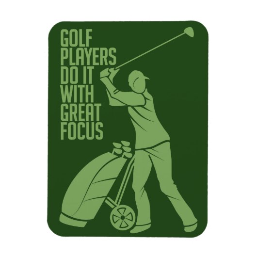 GOLF PLAYER-magneet Magneet (Verticaal)