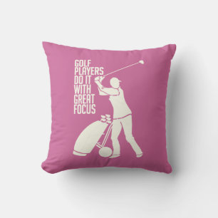 GOLF PLAYER oreiller jetable personnalisé