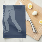 GOLF PLAYER serviette personnalisée (Quart Plié)
