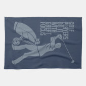 GOLF PLAYER serviette personnalisée (Horizontal)