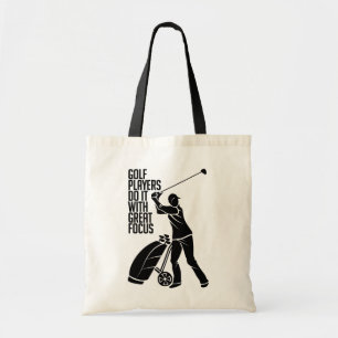 GOLF PLAYER-tas - kies stijl en kleur Tote Bag