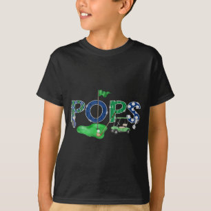 Golf Pops Hole One 1e Kunstwerk T-shirt