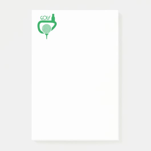 Golf Post-it® Notes (Voorkant)