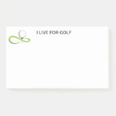 Golf Post merkt op Post-it® Notes (Voorkant)