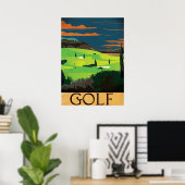 Golf Poster (Thuiskantoor)
