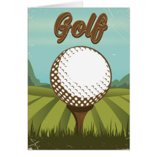 Golf poster