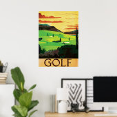 Golf Poster (Thuiskantoor)