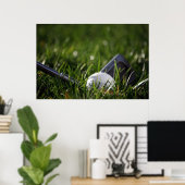 Golf Poster (Thuiskantoor)