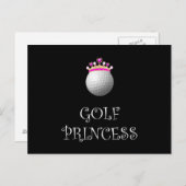 Golf Princess Briefkaart (Voorkant / Achterkant)