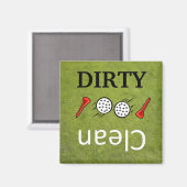 Golf propre Magnets lave-vaisselle (Recto/Verso)