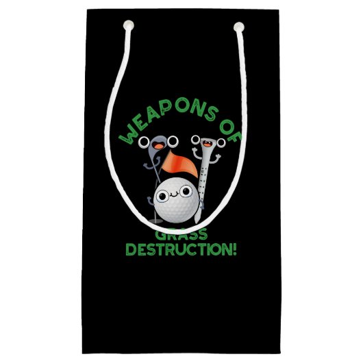 Golf pun Dark BG Klein Cadeauzakje (Voorkant)