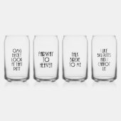 Golf Pun de verre peut régler (Recto)