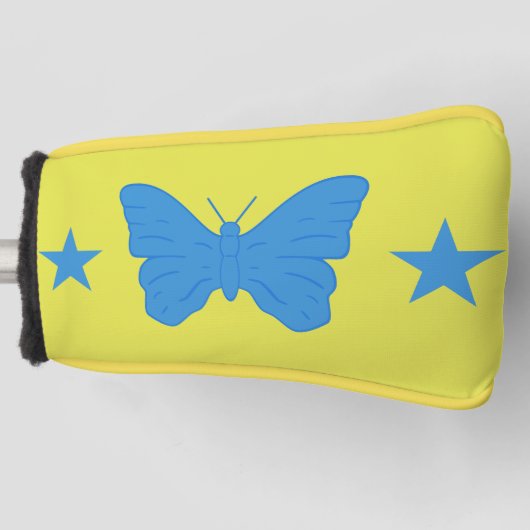 Golf Putter Cover with Flag of Bady Bassit, Brazil (Voorkant)