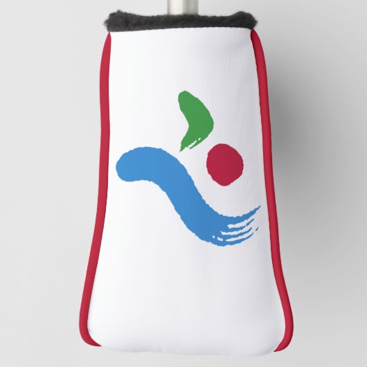 Golf Putter Cover with Flag of Seoul, South Korea (Draai 90)