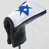 Golf Putter Cover with Flag of Toyota City, Japan (3/4 voorkant)