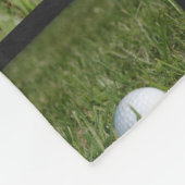 Golf Putter Fleece Deken (Hoek)