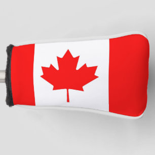 Golf Putter Hoesje met Canadese vlag Golfheadcover