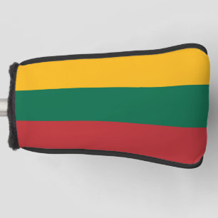 Golf Putter Hoesje met de vlag van Litouwen Golfheadcover