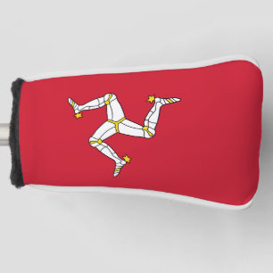 Golf Putter Hoesje met Isle of Man Flag, Verenigd  Golfheadcover