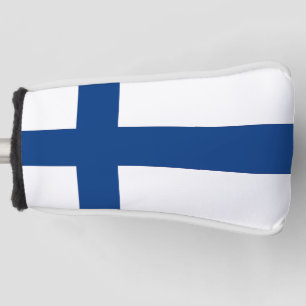 Golf Putter Hoesje met vlag van Finland Golfheadcover