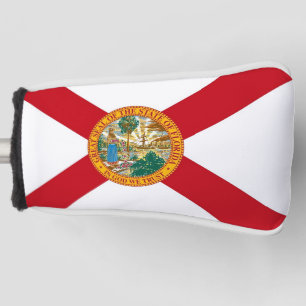 Golf Putter Hoesje met vlag van Florida, VS Golfheadcover
