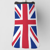 Golf Putter Hoesje met vlag van het Verenigd Konin Golfheadcover (Draai 90)