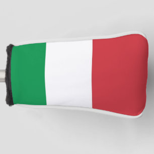 Golf Putter Hoesje met vlag van Italië Golfheadcover