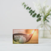 Golf Putter Visitekaartje (Staand voorkant)