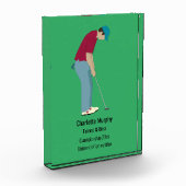 Golf Putting Award/Trophy Fotoblokken (Links)