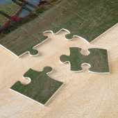 Golf Puzzle Fun Design met bal en T-shirt Legpuzzel (Zijkant)