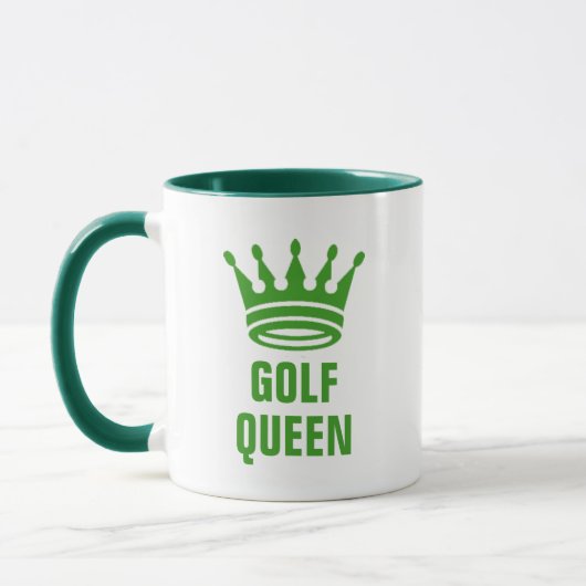 Golf Queen Mok - Grappig Positief Bericht Cadeau (Links)