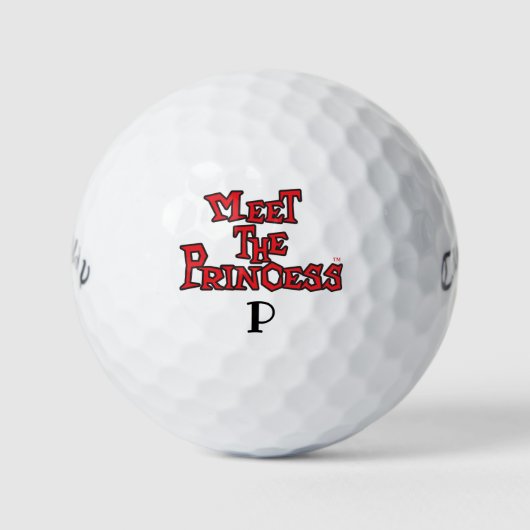 Golf Rencontrez The Princess Log avec vos balles de gol (Devant)