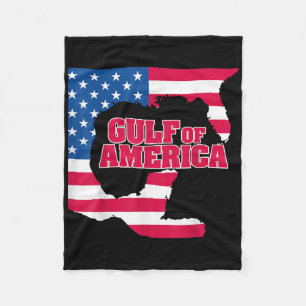 Golf Retro van Amerika EST 2025 Amerikaanse vlag M Fleece Deken