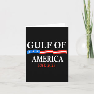 Golf Retro van Amerika EST 2025 Amerikaanse vlag M Kaart