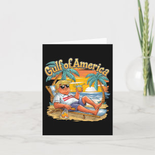 Golf Retro van Amerika Est 2025 strand Vacat Kaart