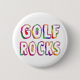 Golf Rocks Ronde Button 5,7 Cm