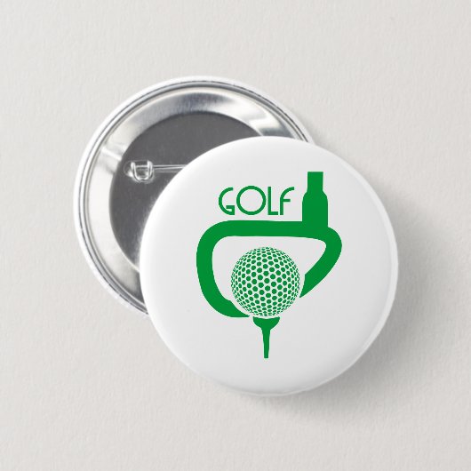 Golf Ronde Button 5,7 Cm (Voorkant /achterkant)