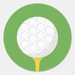 Golf Ronde Sticker