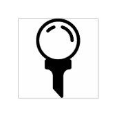 golf 	rubberstempel (Afrduk)
