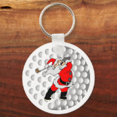 Golf Santa Sleutelhanger (Voorkant)