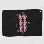 Golf Saupoudrer Serviette de sport (Horizontal)