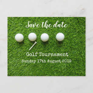 Golf Save the date Golf Tournament Aankondigingskaart