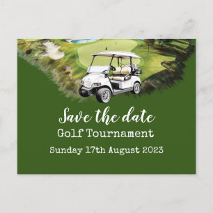 Golf Save the date Golf Tournament Aankondigingskaart