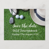 Golf Save the date Golf Tournament Aankondigingskaart (Voorkant)