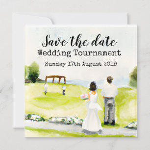 Golf Save the date Golf Wedding Tournament Aankondiging