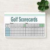 Golf Scorecards Post-it® Notes (Kantoor)